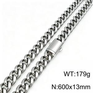 Stainless Steel Necklace - KN303222-ZLY