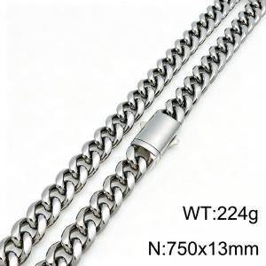 Stainless Steel Necklace - KN303225-ZLY