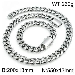 SS Jewelry Set(Most Men) - KN303242-ZLY