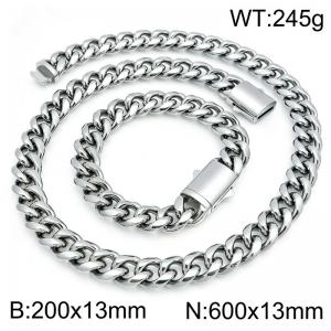 SS Jewelry Set(Most Men) - KN303243-ZLY
