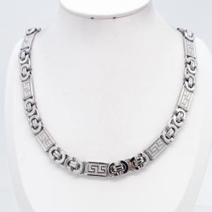Stainless Steel Necklace - KN303246-JG