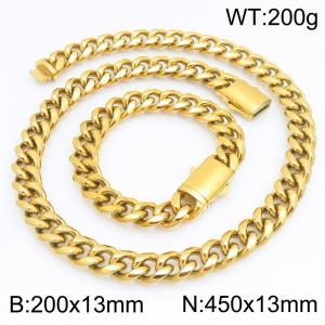 SS Jewelry Set(Most Men) - KN303254-ZLY