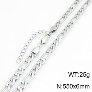 Fashionable jewelry stainless steel NK chain necklace suitable for daily wear - KN303321-KGM
