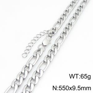 Fashionable jewelry stainless steel NK chain necklace suitable for daily wear - KN303329-KGM