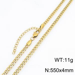Fashionable jewelry stainless steel NK chain necklace suitable for daily wear - KN303340-ZJZL