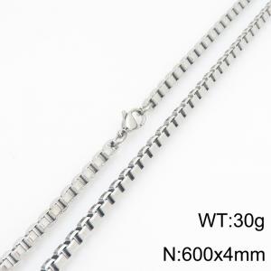 Stainless Steel Necklace - KN303538-Z