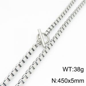Stainless Steel Necklace - KN303545-Z