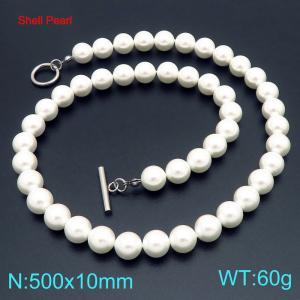 Bead Necklace - KN303596-Z
