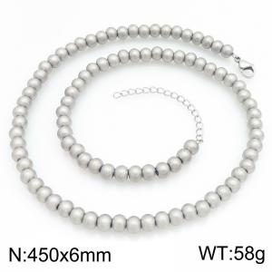 Stainless Steel Necklace - KN303964-Z