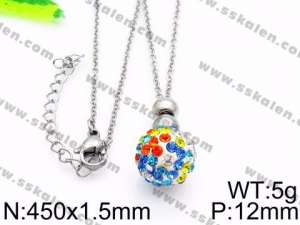 Stainless Steel Necklace - KN30400-Z