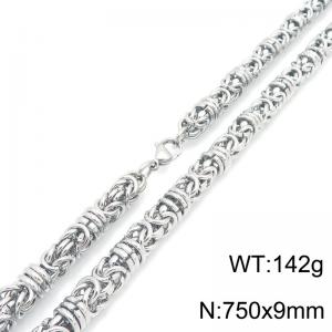 Stainless Steel Necklace - KN304202-TSC