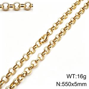 Stainless Steel Necklace - KN304209-Z