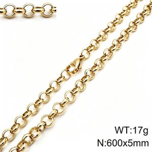 Stainless Steel Necklace - KN304210-Z