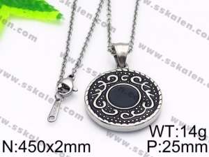Stainless Steel Necklace - KN30448-Z