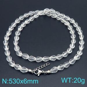 Bead Necklace - KN304502-CQ