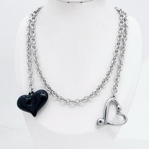 Stainless Steel Necklace - KN304602-NJ