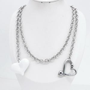 Stainless Steel Necklace - KN304603-NJ
