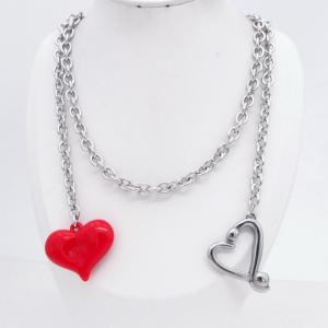 Stainless Steel Necklace - KN304607-NJ