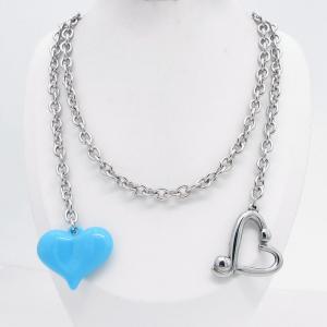 Stainless Steel Necklace - KN304611-NJ