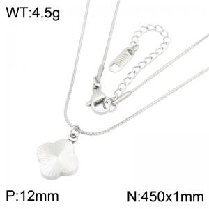 Stainless Steel Necklace - KN304645-HR