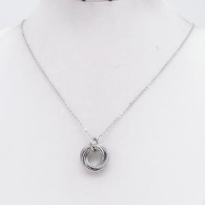 Stainless Steel Necklace - KN304713-CQ