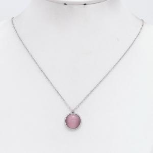 Stainless Steel Necklace - KN304728-CQ