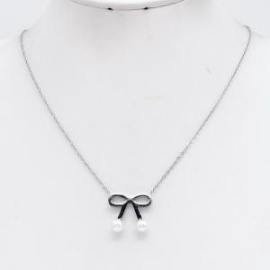 Stainless Steel Necklace - KN304732-CQ