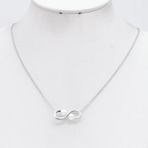 Stainless Steel Necklace - KN304737-CQ