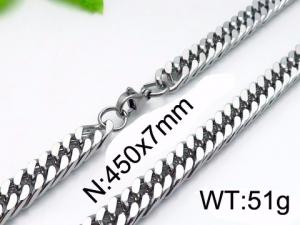 Stainless Steel Necklace - KN33436-Z