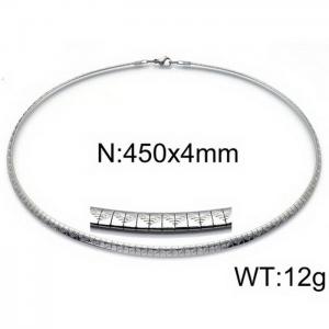 Stainless Steel Necklace - KN33837-Z