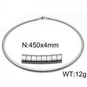 Stainless Steel Necklace - KN33841-Z