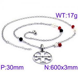 Stainless Steel Necklace - KN33993-K