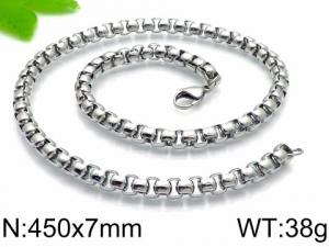 Stainless Steel Necklace - KN35051-Z