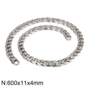 Stainless Steel Necklace - KN3524-D
