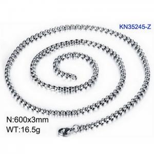 Stainless Steel Necklace - KN35245-Z