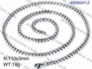 Stainless Steel Necklace - KN35247-Z