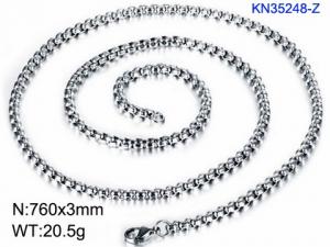 Stainless Steel Necklace - KN35248-Z
