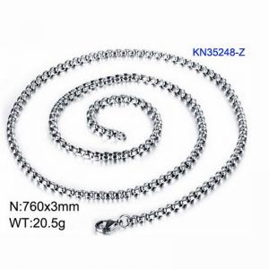 Stainless Steel Necklace - KN35248-Z