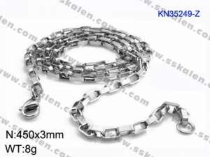 Stainless Steel Necklace - KN35249-Z