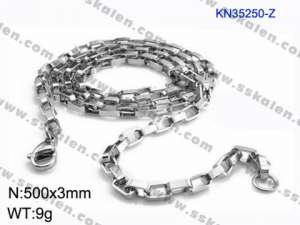 Stainless Steel Necklace - KN35250-Z