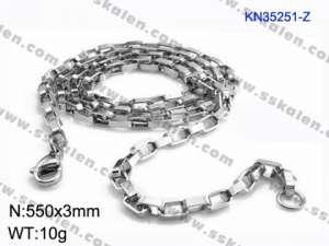 Stainless Steel Necklace - KN35251-Z