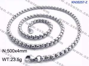 Stainless Steel Necklace - KN35257-Z