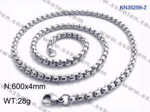 Stainless Steel Necklace - KN35259-Z