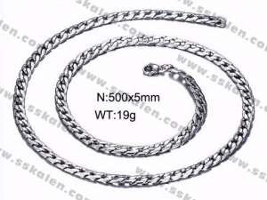 Stainless Steel Necklace - KN35416-Z