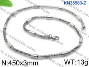 Stainless Steel Necklace - KN35580-Z