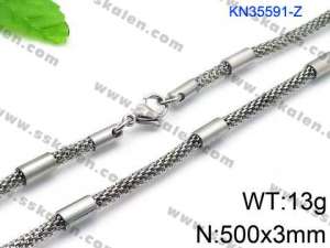 Stainless Steel Necklace - KN35591-Z