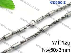 Stainless Steel Necklace - KN35592-Z