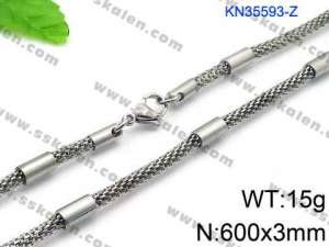 Stainless Steel Necklace - KN35593-Z