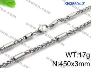 Stainless Steel Necklace - KN35594-Z
