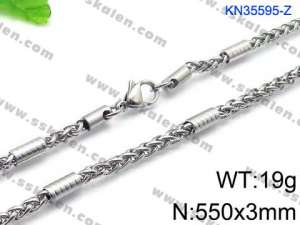 Stainless Steel Necklace - KN35595-Z